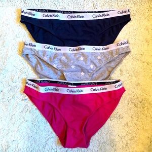 Calvin Klein 3 pair panties
